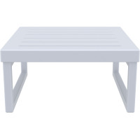 Столик кавовий Mykonos Lounge Table Silver Grey